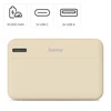 Hama Power Pack Pocket 10 10000 mAh 2X USB-A smėlio