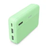Hama Power Pack Pocket 10 10000 mAh 2X USB-A žalia