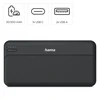 Hama Power Pack Pocket 20 20000 mAh 2X USB-A antracito