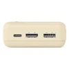 Hama Power Pack Pocket 20 20000 mAh 2X USB-A smėlio