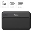 Hama Power Pack Pocket 5 5000 mAh 2X USB-A antracito