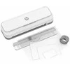 Hewlett Packard (HP) Hp onelam laminator 400 a4, na zimno/ciepło, zintegrowany trymer, zaokrąglacz rogów, prędkość 40cm/min + 15 folii: 3xa4, 4xa5, 4xa6, 4xb-card, balta