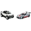 Mattel Žaisliniai Hot Wheels traukiami lenktyniniai automobiliai 2 vnt