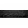 Hewlett Packard (HP) HP 455 Programmable Belaidė klaviatūra, Sanitizable - Juodas - US ENG