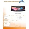 Hewlett Packard (HP) HP 734pm Series 7 Pro Curved Conferencing Monitorius – 34 colių 3440 x 1440 WQHD 400 nitų 120 Hz AG, lenktas, IPS HDR, USB-C (100 W/65 W/15 W)/HDMI/DisplayPort Daisy-Chain, USB-5-A, 5x garsiakalbiai internetinė kamera, RJ-45 LAN, reguliuojamas aukštis/pakreipimas/sukamas, 3 metai