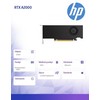 Hewlett Packard (HP) NVIDIA Quadro RTX A2000 12GB GDDR6 4x mini-DisplayPort GPU 3D CAD grafikos vaizdo plokštė, skirta HP darbo stotims – 70 W žemo profilio dviejų lizdų
