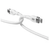 HyperDrive Kabelis hyper juice 240w silikoninis usb-c į usb-c laidas 2m - baltas