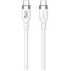 HyperDrive Kabelis hyper juice 240w silikoninis usb-c į usb-c laidas 2m - baltas