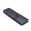 Targus Hiper | „HyperDrive Dual USB-C TB“ suderinamas „7-in-2“ šakotuvas su universaliu USB-C išoriniu adapteriu, skirtu „MacBook Air“ / „Pro“ 2016–2020 m. Ethernet LAN (RJ-45) jungtys 1 | HDMI jungtys kiekis 1