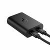 Hewlett Packard (HP) Kintamosios srovės adapteris hp 65w gan nešiojamojo kompiuterio įkroviklis 2xusb-c juodas 600q7aa