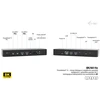I-tec Thunderbolt 5 trijų ekranų prijungimo stotelė, M.2 lizdas, 6x USB 2.5 GLAN maitinimo šaltinis, 140W