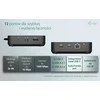 „I-tec USB-C DP“ dvigubas HDMI, 2xHDMI, 4K 60Hz, 1x USB-C (10Gbps), 5x USB-A (3x5Gbps), maitinimo šaltinis, 100 W LAN, garsas