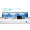 I-tec USB-C Metal Nano 3x Ekranas DP HDMI VGA Docking Station LAN Power Delivery 100W