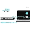 I-tec USB-C Metal Nano 3x Ekranas DP HDMI VGA Docking Station LAN Power Delivery 100W