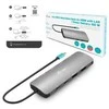 I-tec Docking station usb-c metal nano 2x hdmi ekranas + maitinimo tiekimas 100w