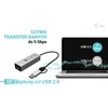 I-tec Hub metalowy usb-c/usb-a 3 2x usb-c/1x usb-a / 2.5glan