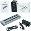 I-tec USB3.0 šakotuvas su įkrovimu, 13 prievadų, 60w maitinimo šaltinis