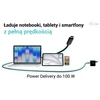 I-TEC USB-C Charging Cable 1.8m supports USB Power Delivery iki 100 W