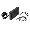 I-tec Mysafe Advanced 3.5" usb 3.0 išorinis dėklas HDD ir ssd diskams sata ii iii juodas aliuminis