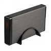 I-tec Mysafe Advanced 3.5" usb 3.0 išorinis dėklas HDD ir ssd diskams sata ii iii juodas aliuminis