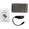 I-tec Mysafe usb-c 3.1 gen 2 lengvas išorinis korpusas 2,5" 9,5 mm sata i/ii/iii HDD diskui.