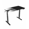 Icy Box Elektra reguliuojamas stalas su viršumi ib-ew122b-tt 140x70 cm skirtas sėdėti ir stovėti