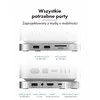SONIC ICY BOX USB-C 7w1, skirtas „Mac Mini M4“ | 3x USB-A | 1x HDMI | 1x garso/mikrofono | 1x SD/Micro SD | 1x M.2 NVMe