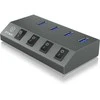Icy Box IB-HUB1405C 4 prievadų USB 3.0 šakotuvas