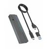 Raidsonic Icy Box M.2 SATA/NVMe SSD Enclosure with USB 3.2 Gen 2 Type-C and RGB light | Garantija IB-1826MCL-CU31 mėn.