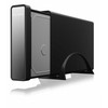 Icy Box IB-382H-C31 2.5/3.5 HDD korpusas su integruotu šakotuvu 1xUSB-C, 2xUSB-A, 12v2a