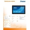 Monitorius iiyama ProLite TW1625LASC-B3PNR