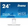 Monitorius Iiyama ProLite PROLITE XUB2492HSU-W5 - 1920 x 1080 FHD - 16:9 - 1000:1 - 250 cd/m² - 4 ms - 1 x DisplayPort (digital), 1 x HDMI (digital), 1 x VGA (analogue) - Baltas