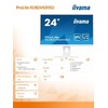 Monitorius Iiyama ProLite PROLITE XUB2492HSU-W5 - 1920 x 1080 FHD - 16:9 - 1000:1 - 250 cd/m² - 4 ms - 1 x DisplayPort (digital), 1 x HDMI (digital), 1 x VGA (analogue) - Baltas