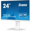 Monitorius IIYAMA XUB2497HSN-W2 24 colių IPS FHD 300cd/m2 1ms HDMI DP DP OUT 3xUSB 3.2 USB C 7.5W LAN Garsiakalbiai 15cm Aukštis Regul. Stovas Baltas (P)