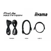 Iiyama prolite xb2797qsn-b1 monitorius komputerowy 68,6 cm (27") 2560 x 1440 px quad hd lcd juoda
