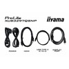 Monitorius „iiyama ProLite XUB3297QSNP-B1“ – 100 Hz | QHD | IPS | 32 colių + „Norton Small Business“