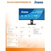 Monitorius „iiyama ProLite XCB3497WQSNP-B1“ – 120 Hz | UWQHD | 34 colių | VA | 0,4 ms + „Norton Small Business“