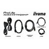 Monitorius „iiyama ProLite XCB3497WQSNP-B1“ – 120 Hz | UWQHD | 34 colių | VA | 0,4 ms + „Norton Small Business“