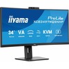 Monitorius „iiyama ProLite XCB3497WQSNPH-B1“ – 120 Hz | UWQHD | 34 colių | VA | 0,4 ms + „Norton Small Business“