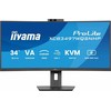 Monitorius „iiyama ProLite XCB3497WQSNPH-B1“ – 120 Hz | UWQHD | 34 colių | VA | 0,4 ms + „Norton Small Business“