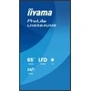 Iiyama Monitorius 65 cali lh6564uhs-b1ag, 24/7,va,android14,4k,500cd,5000:1, 2xhdmi ,usb-c,rj45, rs-232c, ir, 2x10w, 2xusb, uchwyt Ścienny,iisignage2,wifi,fa