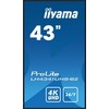 Monitorius Panel iiyama lh4341uhs-b2 43" 3840x2160 4k uhd ips