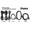 Monitorius Iiyama ProLite XUB3293UHSN-B5, 32" 4K UHD IPS 16:9, 4 ms, matinis, juodas