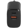 Įkroviklis Movano GaN 30W USB-C PD + USB-A (juodas)