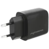 Įkroviklis Movano GaN 30W USB-C PD + USB-A (juodas)