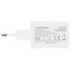 Įkroviklis Movano GaN 45W USB-C PD + USB-A (baltas)