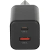 Įkroviklis Movano GaN 45W USB-C PD + USB-A (juodas)