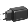 Įkroviklis Movano GaN 45W USB-C PD + USB-A (juodas)