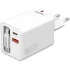 Įkroviklis jungiama į tinklą 4smarts Flex Jojo 65W GaN 2xUSB-C + USB-A balta