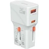 4smarts Weltreiseadapter Nomad Pocket 25W, baltas